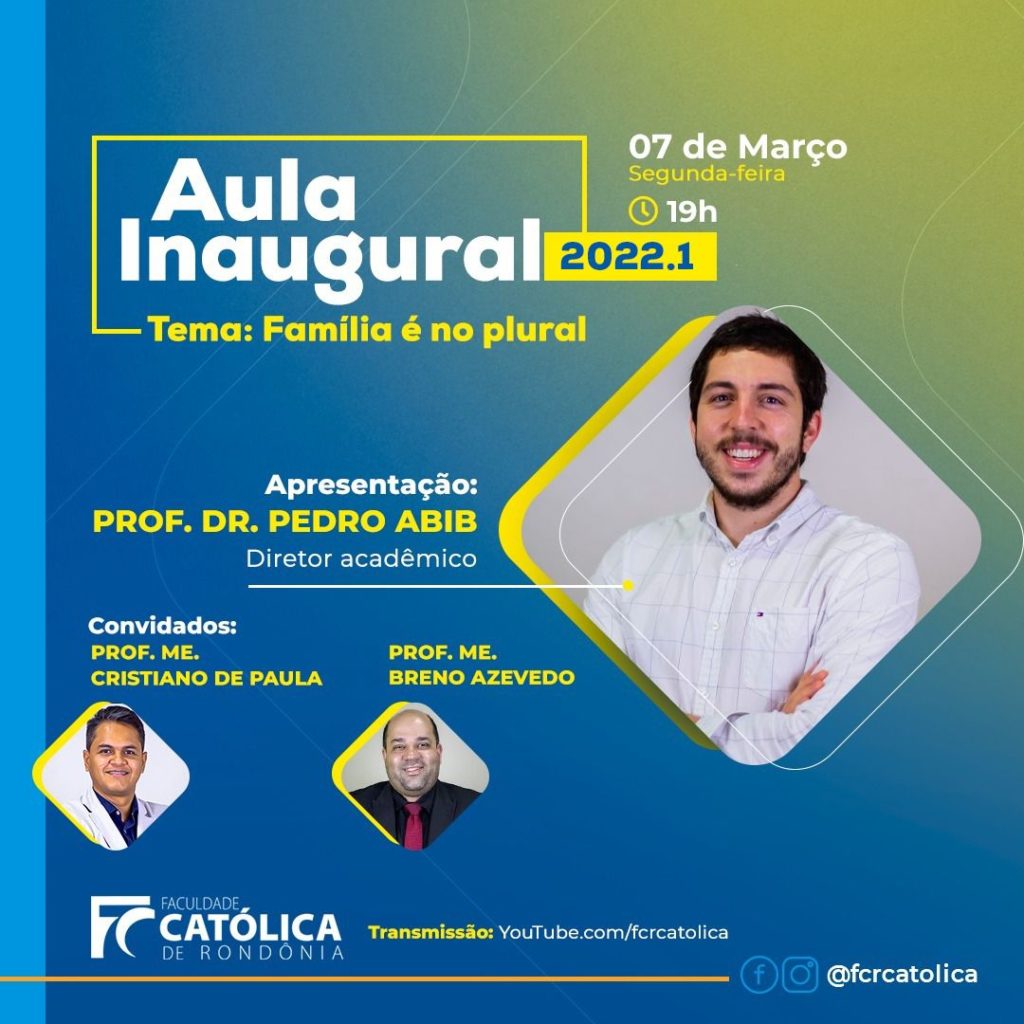 Participe da aula inaugural do Mestrado em Administração