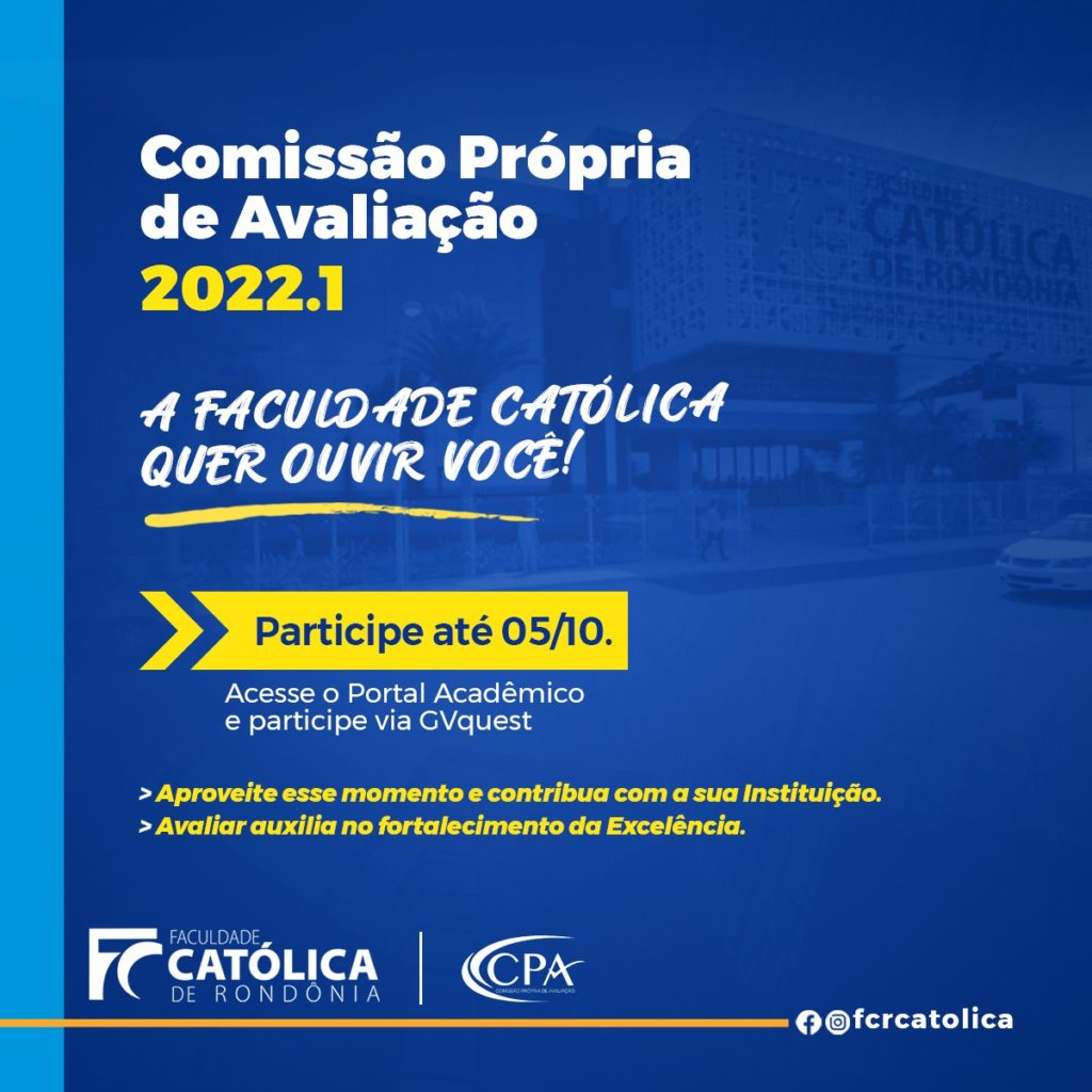 Avaliação Institucional e CPA - Universidade São Judas Tadeu